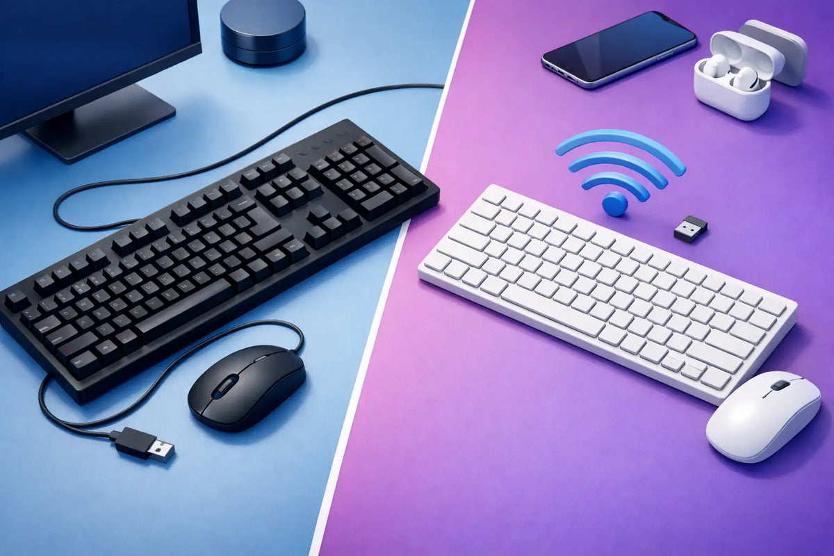 Wired Keyboard vs Wireless Keyboards Compared