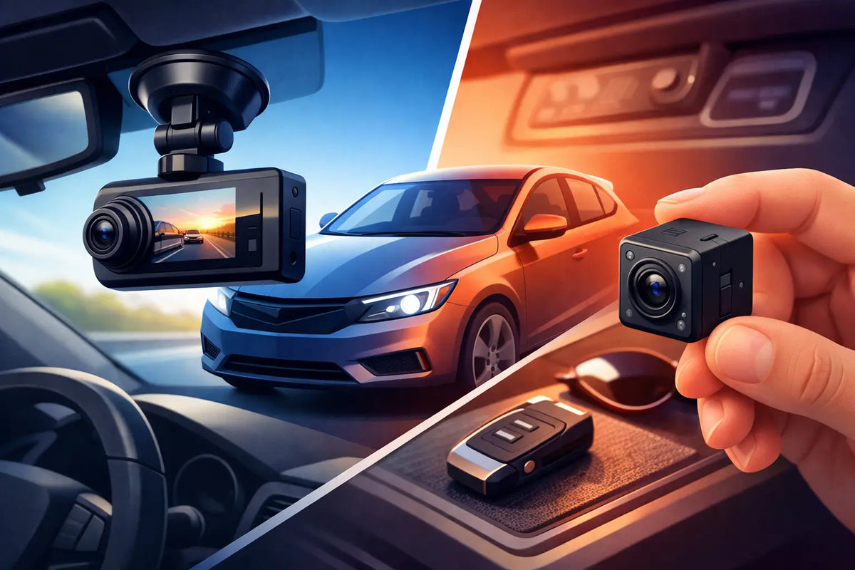 Dash Cam vs Mini Camera: Which Fits Your Car?